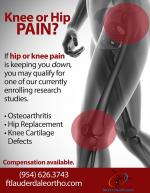 Hip and Knee Pain